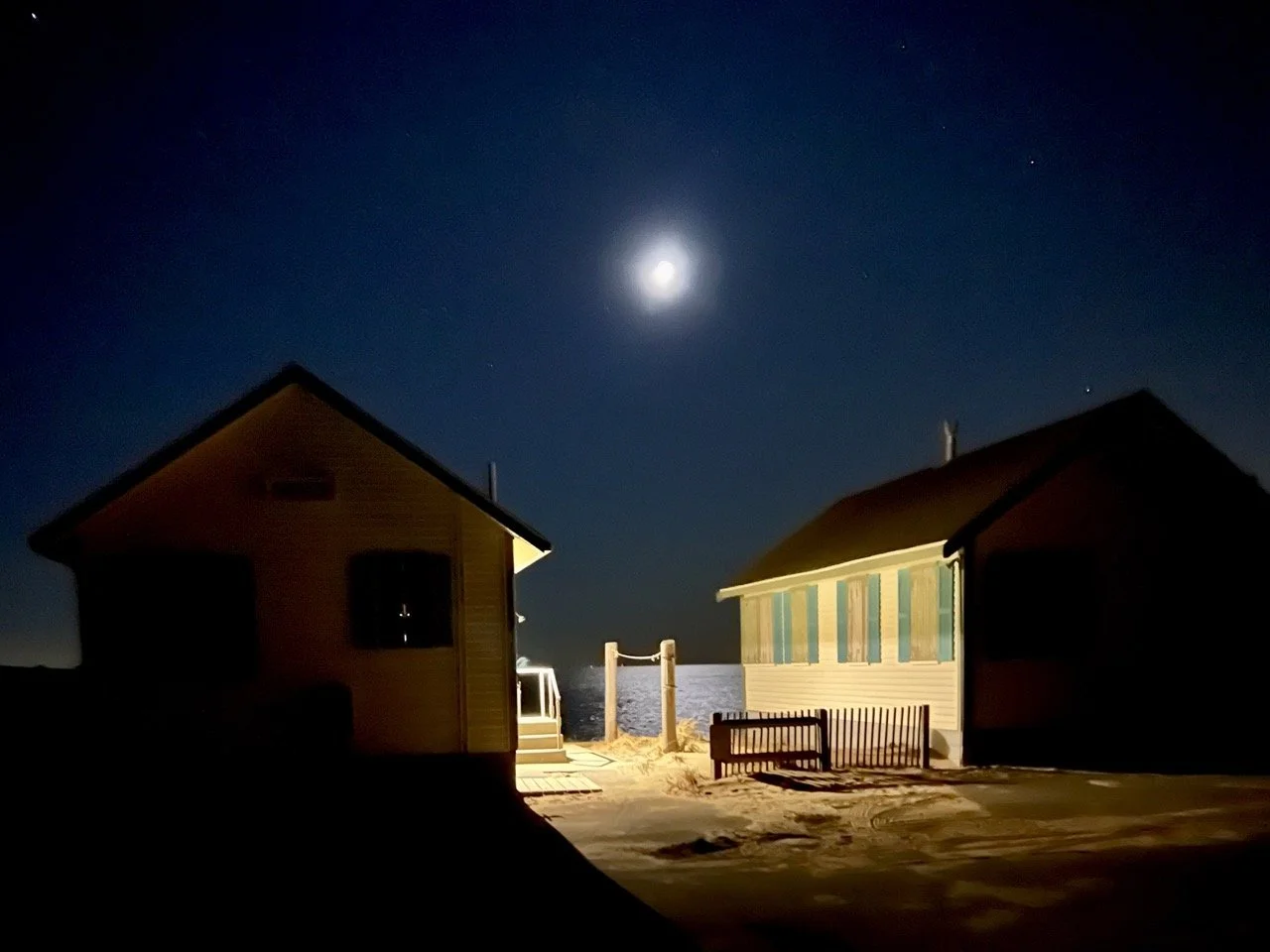 cold night at daisy cottage
