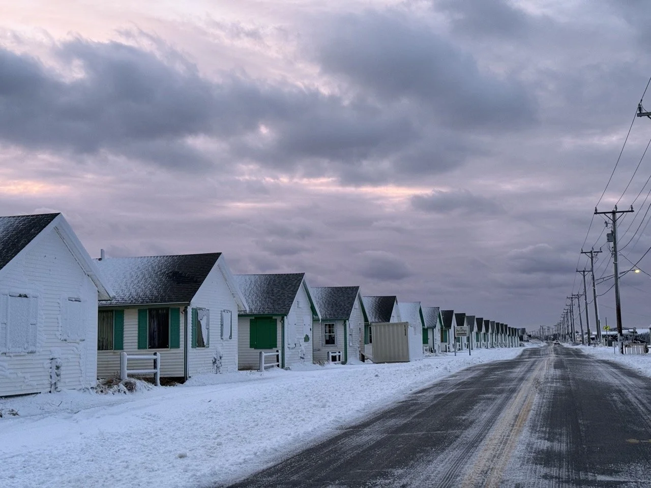 icy shore road truro